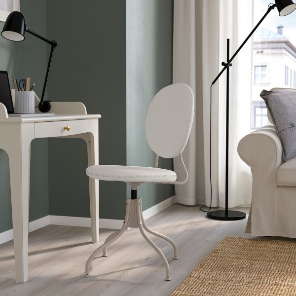Idevia Swivel chair, Idekulla beige - Image 2