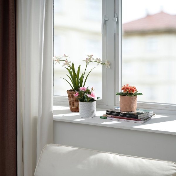 Artificial potted plant, in/outdoor/balsam  pink, 9 cm - Image 2