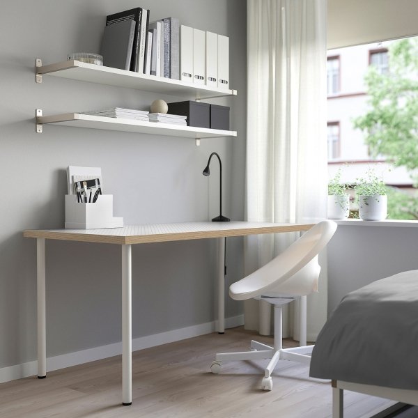 Dotrex Desk, dot pattern/black white, 140x60 cm - Image 2