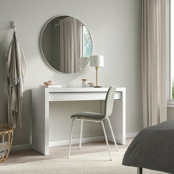 Beauta Dressing table, white, 120x41 cm - Image 2