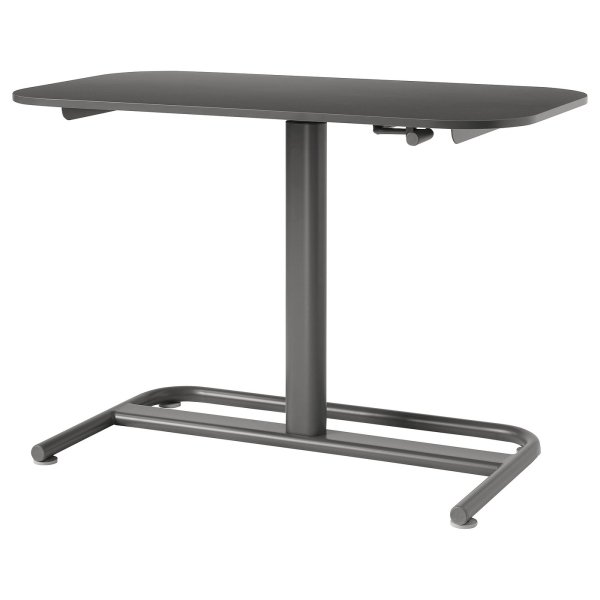 ModulDesk Pro Desk sit/stand, dark grey, 110x60 cm