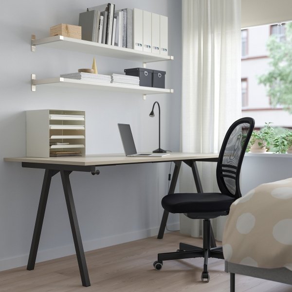 Ombrix Desk, beige/anthracite, 160x80 cm - Image 2